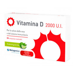 Vitamina D 2000 Ui 84 compresse Metagenics