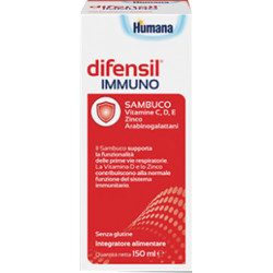 DIFENSIL IMMUNO 150ML Humana- integratore bambini per le difese immunitaie