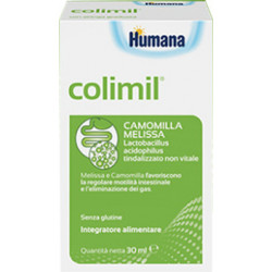 COLIMIL 30ML Humana Integratore Bambini regolazione intestinale e Gas