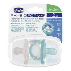 Chicco Gommotto Luxe PhysioForma 6-16mesi 2pezzi