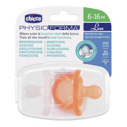 Chicco Gommotto Luxe PhysioForma 6-16mesi 2pezzi