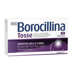 NEOBOROCILLINA TOSSE 20 PASTIGLIE