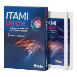 ITAMI UNIDIE 2 CEROTTI MEDICATI 140MG