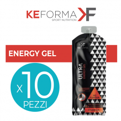 10 pezzi KEFORMA ULTRA ENERGY GEL - ENERGIA PROLUNGATA