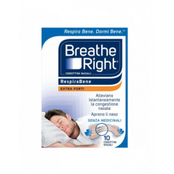 BREATH RIGHT CEROTTI NASALI Forti 10pz