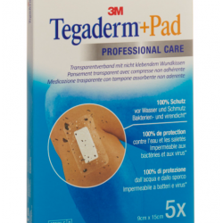 TEGADERM+PAD Cerotto impermeabile 9X15cm 5pezzi