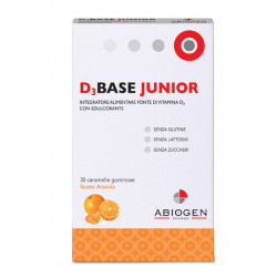 D3base Junior 30 caramelle Arancia
