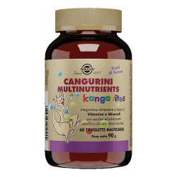 SOLGAR CANGURINI MULTINUTRIENTS FRUTTI DI BOSCO 60TAV