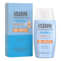 ISDIN FOTOPROTECTOR FUSION FLUID MINERAL BABY PEDIATRICO SPF50+