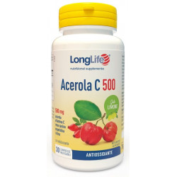 LONGLIFE ACEROLA C 500 GUSTO LIMONE