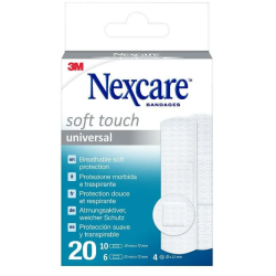 NEXCARE CEROTTI SOFT TOUCH ASSORTITI 20PEZZI