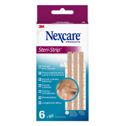 NEXCARE STERI STRIP CARNE 6X75MM