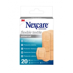 NEXCARE CEROTTI FLEXIBLE TEXTILE ASSORTITI 20PEZZI