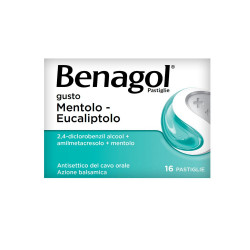 BENAGOL MENTOLO EUCALIPTOLO 16 PASTIGLIE