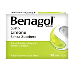 BENAGOL LIMONE SENZA ZUCCHERO 24 PASTIGLIE