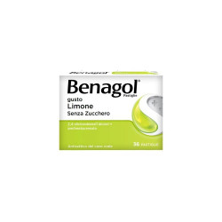BENAGOL LIMONE SENZA ZUCCHERO 36 PASTIGLIE