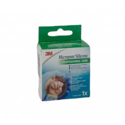 MICROPORE CON ADESIVO IN SILICONE 2,5CMX5M