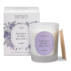 Nasoterapia Candela Profumata Lavanda e Rosa selvatica