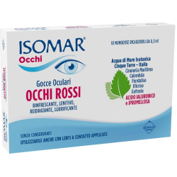 ISOMAR OCCHI ROSSI 0,2% 10 FLACONCINI