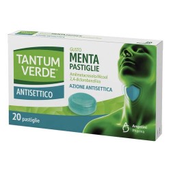 TANTUM VERDE ANTISETTICO 20 PASTIGLIE - MENTA