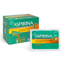 ASPIRINA C GRANULATO EFFERVESCENTE 10 BUSTINE 400+240