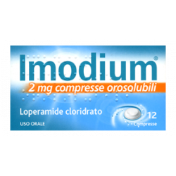 Imodium 12 Compresse Orosolubili Trattamento della Diarrea Acuta