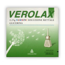 VEROLAX BAMBINI 6 CLISMI RETTALI GLICERINA DA 2,25G
