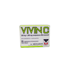 VIVIN C 20 COMPRESSE EFFERVESCENTI DA 330MG+200MG