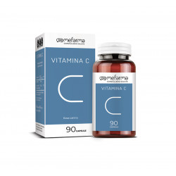 VITAMINA C Mefarma - Integratore alimentare a base di Vitamina C naturale - 90 capsule