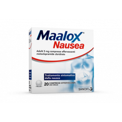 MAALOX NAUSEA 20 COMPRESSE EFFERVESCENTI 5MG