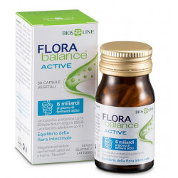 BIOSLINE FLORABALANCE ACTIVE 30 CAPSULE - inulina e fermenti lattici