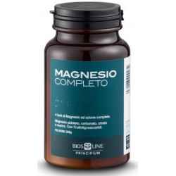 Biosline Principium Magnesio Completo 400g - pidolato, carbonato, citrato e marino