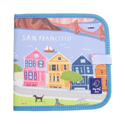 Album Riutilizzabile Cities of Wonder - San Francisco - Con 4 Gessetti Zero Polvere Butterstix!
