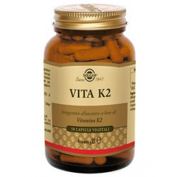 SOLGAR VITA K2 - Integratore di Vitamina K2 - 50 CAPSULE