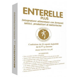 Enterelle Plus - pulizia intestinale - Bromatech 24 capsule