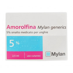 AMOROLFINA MYLAN SMALTO 2,5ML 5%
