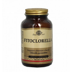 SOLGAR FITOCLORELLA - Integratore antiossidante depurativo - 100 CAPSULE
