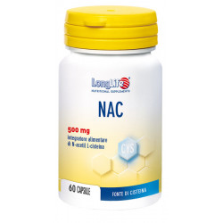 Longlife Nac integratore antiossidante 60 capsule
