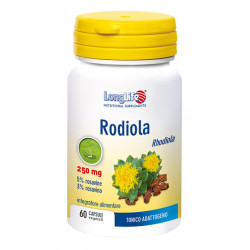 Longlife Rodiola 60 capsule - stress, stanchezza mentale