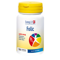 Longlife Folic 400mcg 100 compresse