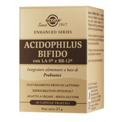 SOLGAR Acidophilus Bifido 60cps Veg