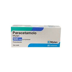 Paracetamolo 500mg 20 compresse Mylan