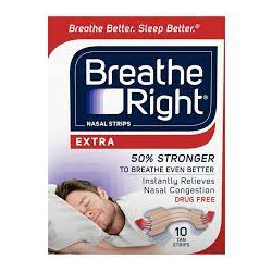 BREATH RIGHT CEROTTI NASALI Forti 10pz (sostituisce Rinazina Respirabene)