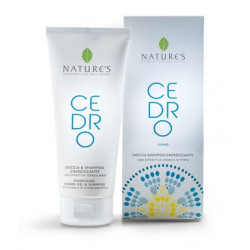 Nature's Cedro Uomo Doccia shampoo Energizzante 200ml