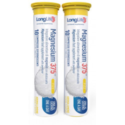 Longlife Magnesium 375mg 20 compresse effervescenti