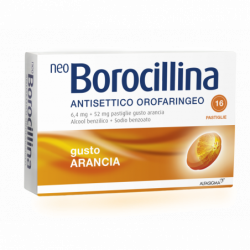 Neoborocillina Antisettico Orale*16pastiglie Arancia