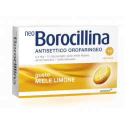 Neoborocillina Antisettico Orale*16pastiglie Limone
