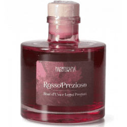 Nasoterapia Diffusore d'Essenza Rosso Prezioso Rose' d'Uva e Legni Pregiati per bastoncini 200 ml