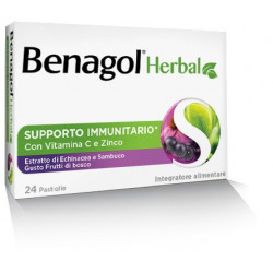 Benagol Herbal Frutti Bosco 24pastiglie