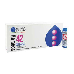 HOMEOS 42 GLOBULI - 6 TUBI DOSE
